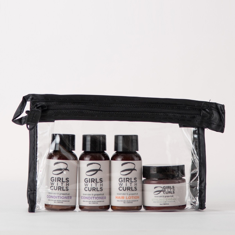2 Girls With Curls Travel Kit.  1oz sizes. New
